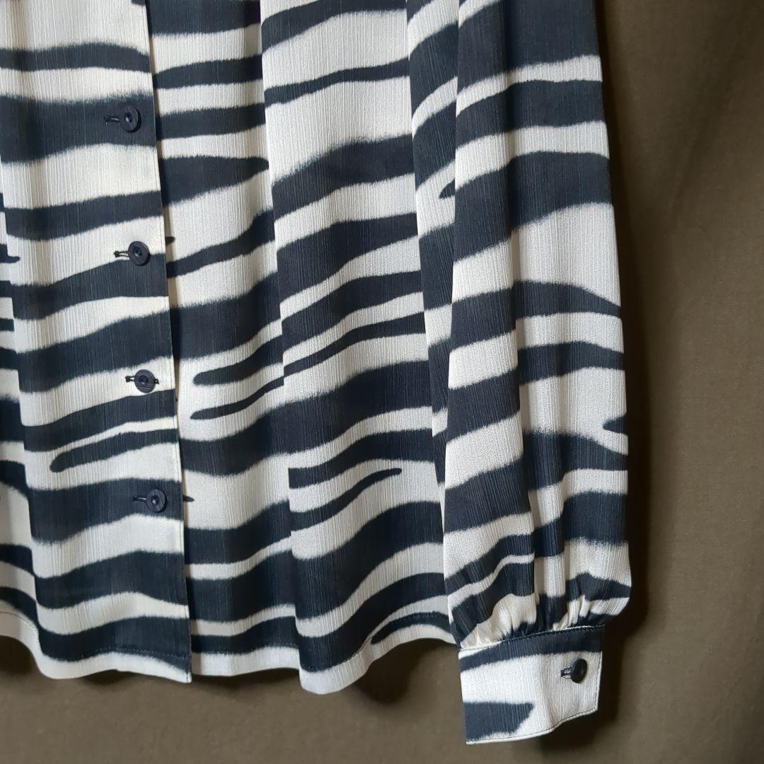 TAE ASHIDA タエアシダ　長袖ブラウス りぼん付き