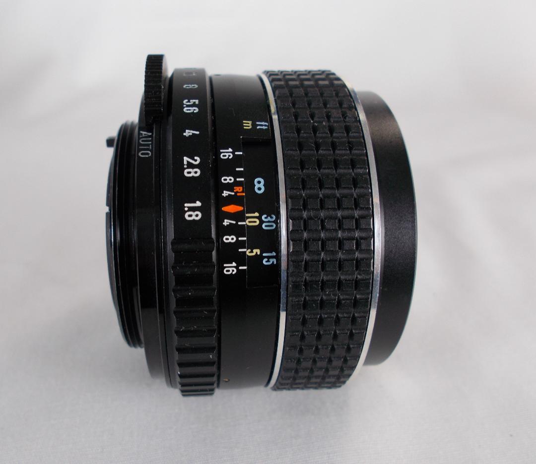 フィルムカメラ 整備済 完動品　Pentax SPF + f/1.8　P255