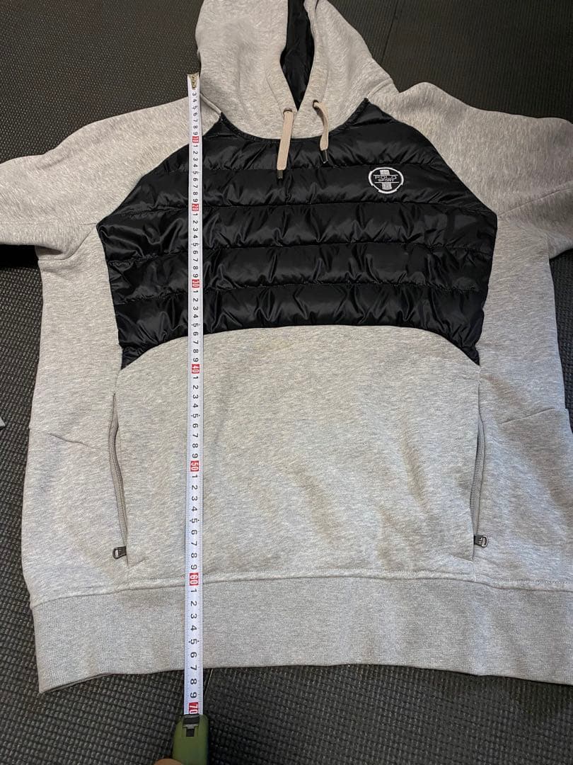 ポロ ゴルフ　パーカー　グレー/ブラック