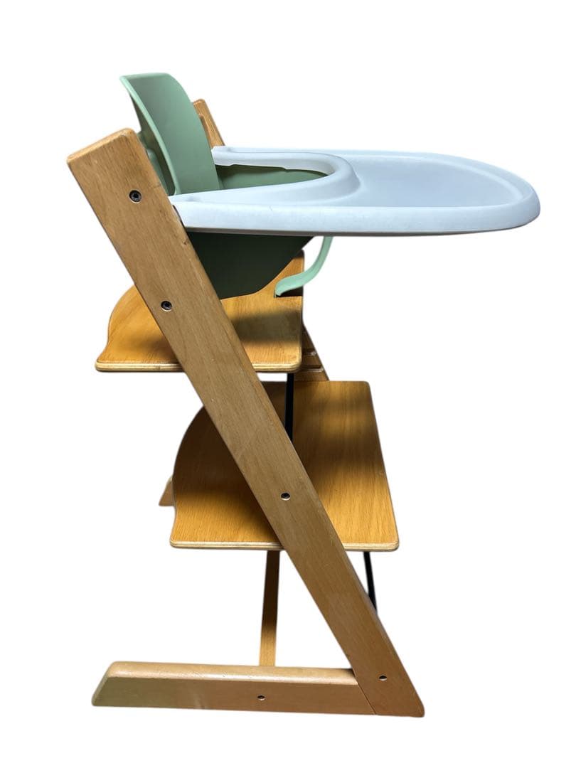 ストッケ トリップトラップ ベビーセット トレイ付き ナチュラル