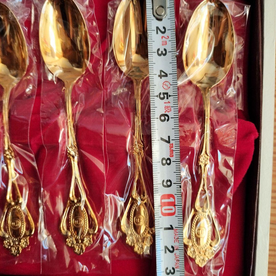 Noritake 金メッキ スプーンセット 5本と6本