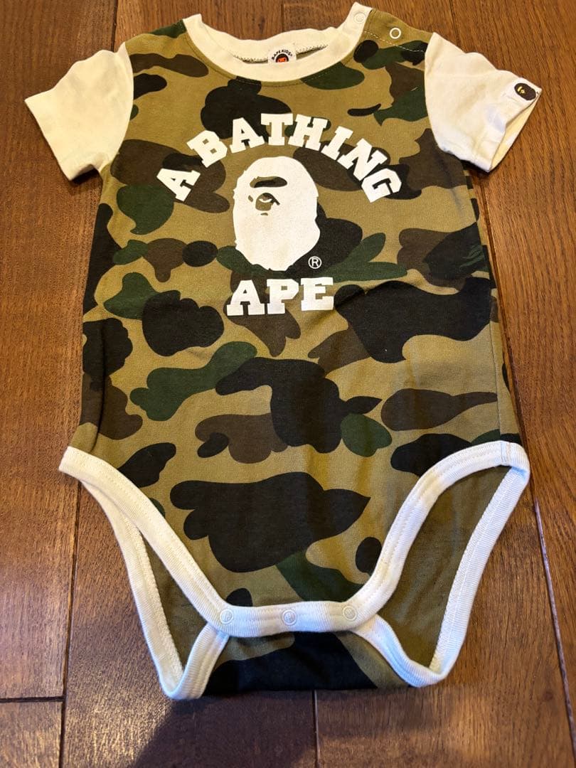 【3点セット】 BAPE KIDS キッズ 迷彩 80