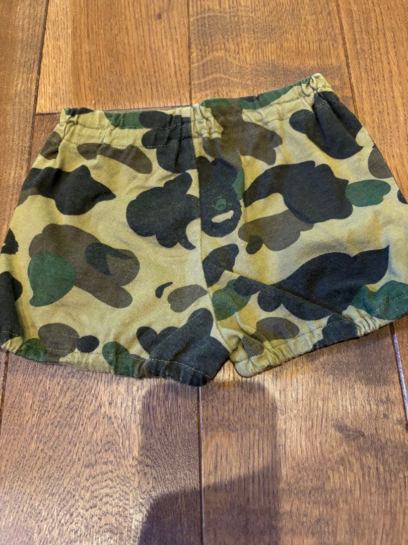 【3点セット】 BAPE KIDS キッズ 迷彩 80