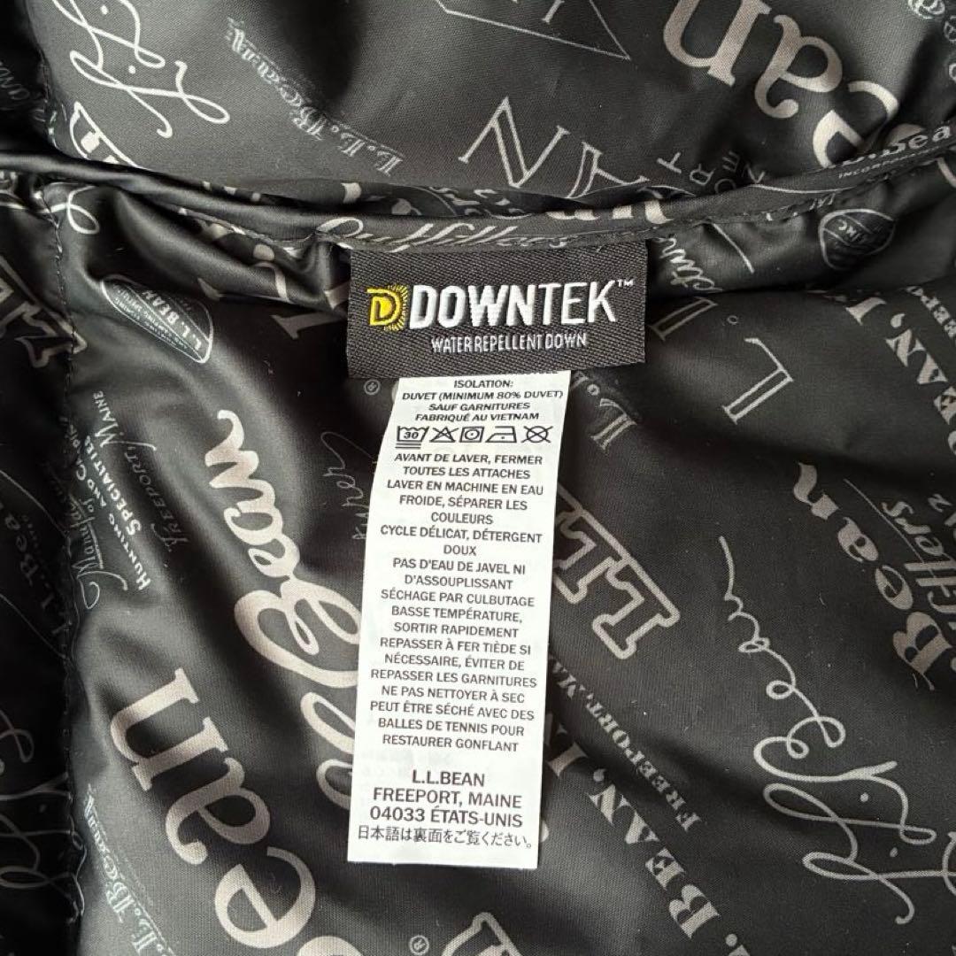 未使用 L.L.BEAN ビーンズ トレイル モデル ダウン ベスト 82 黒