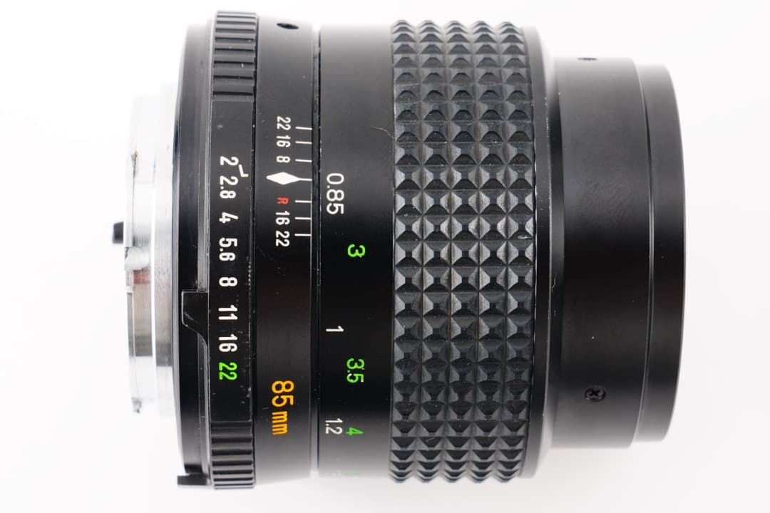 【極美品】Minolta MD ROKKOR 85mm F2 ミノルタ 571