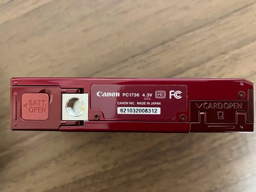 キヤノン Canon IXY3 PC1736 レッド ★元箱付属★