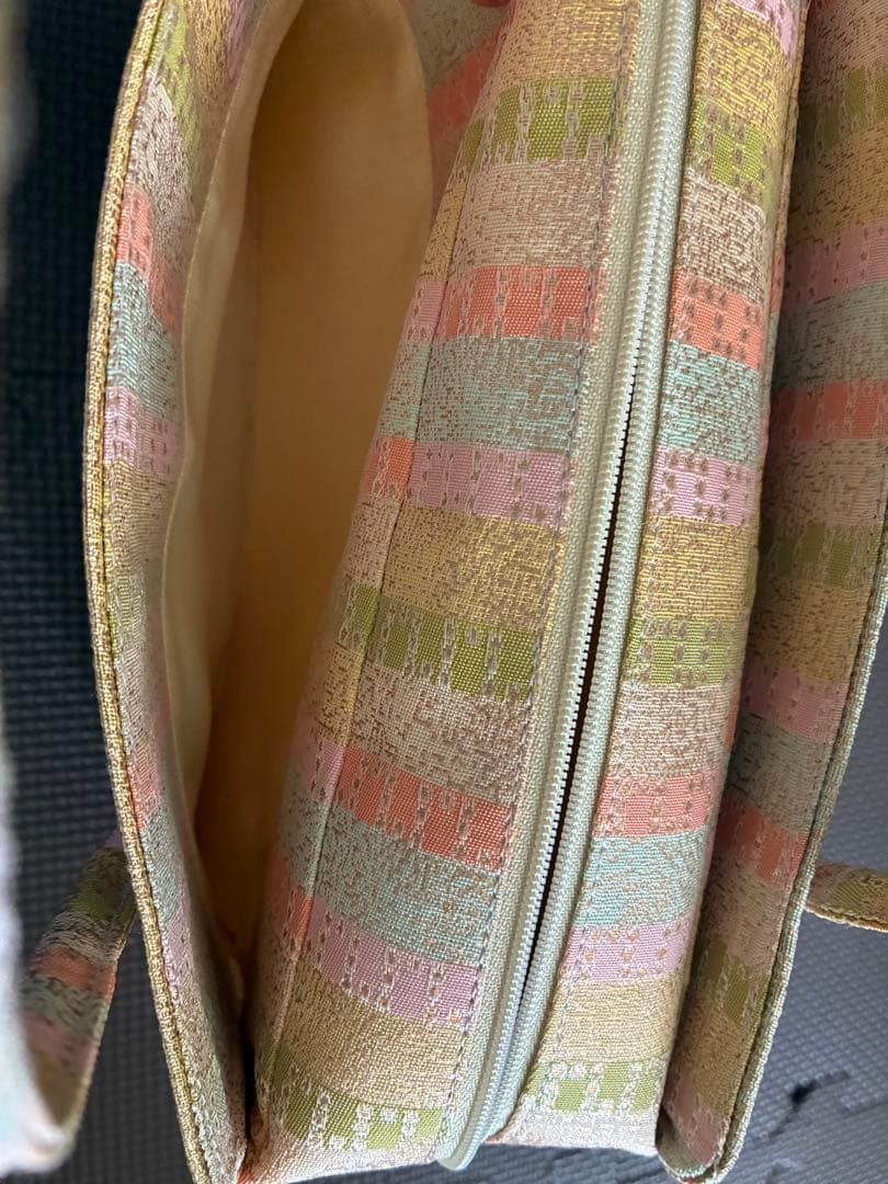 ミックスナッツ　利休バッグ　小川製　未使用新品　おそらく三越で購入