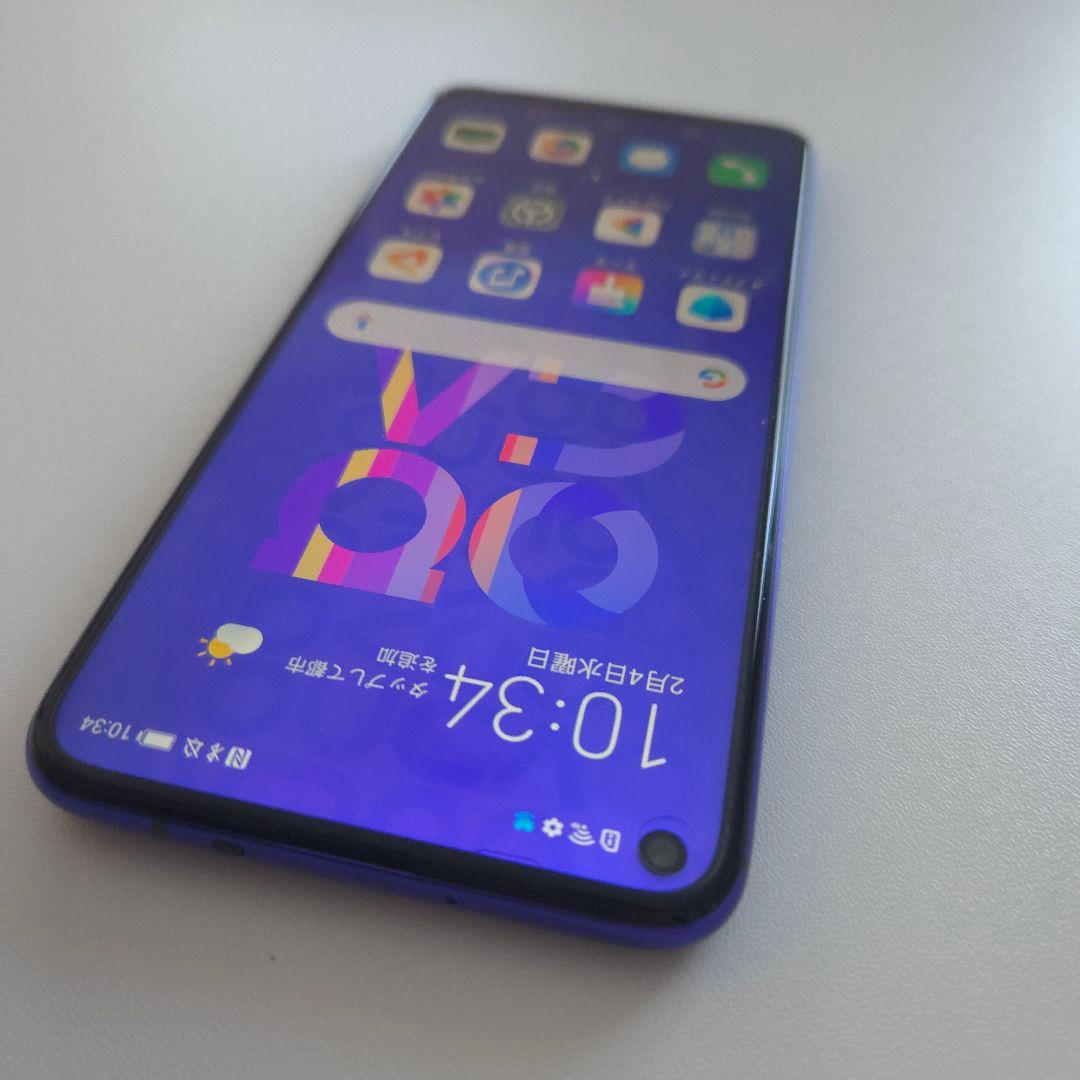 HUAWEI nova 5T 8/128GB アンドロイド10 シムフリー７２７