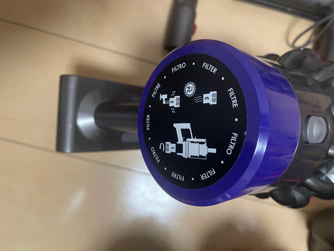 【美品】Dyson Cyclone V10 sv12エコーモード69分