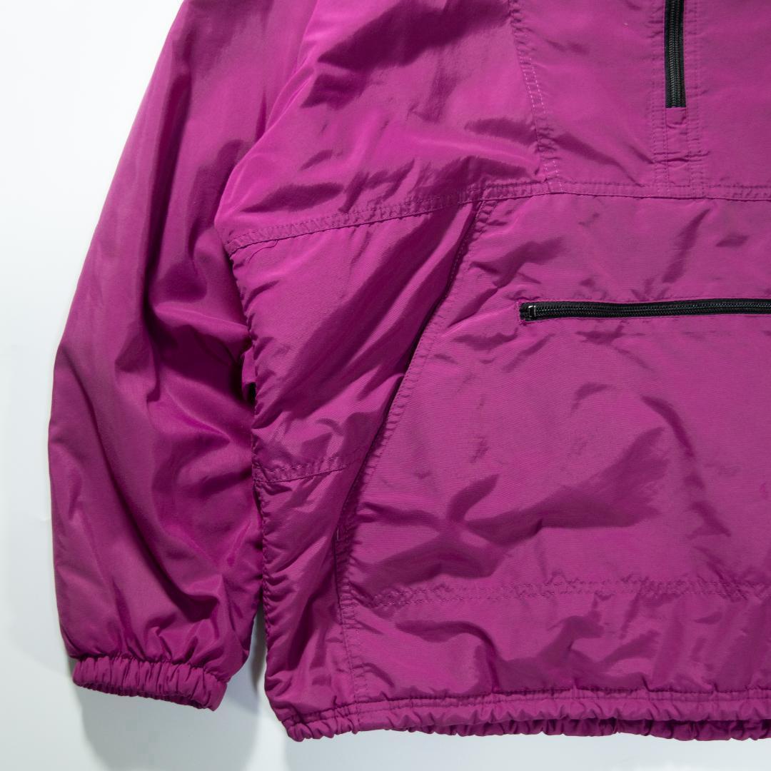 エルエルビーン　アノラックパーカー　中綿入り　プルオーバー　ピンク　パープル