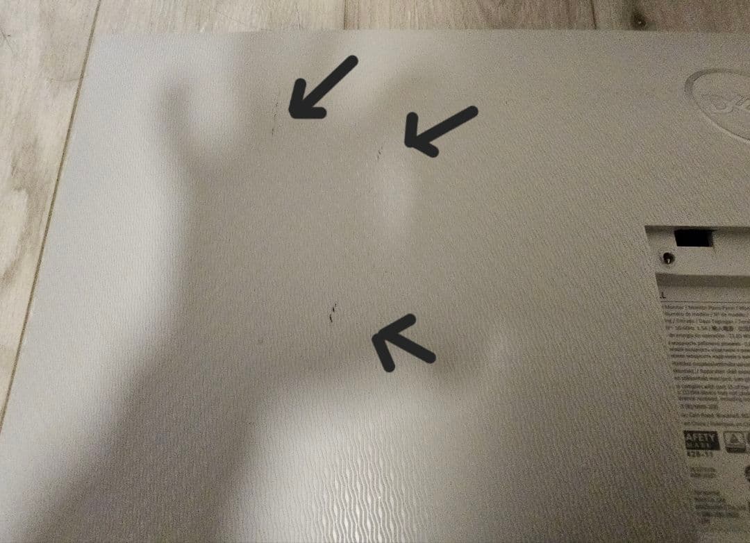 傷や汚れあり Dell 27 モニター S2721QS [27インチ シルバー]