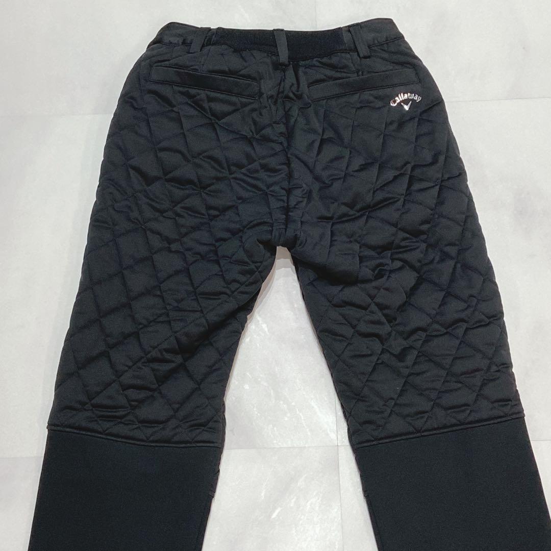 キャロウェイ　Callaway ゴルフ 中綿 パンツ M 美品 ブラック