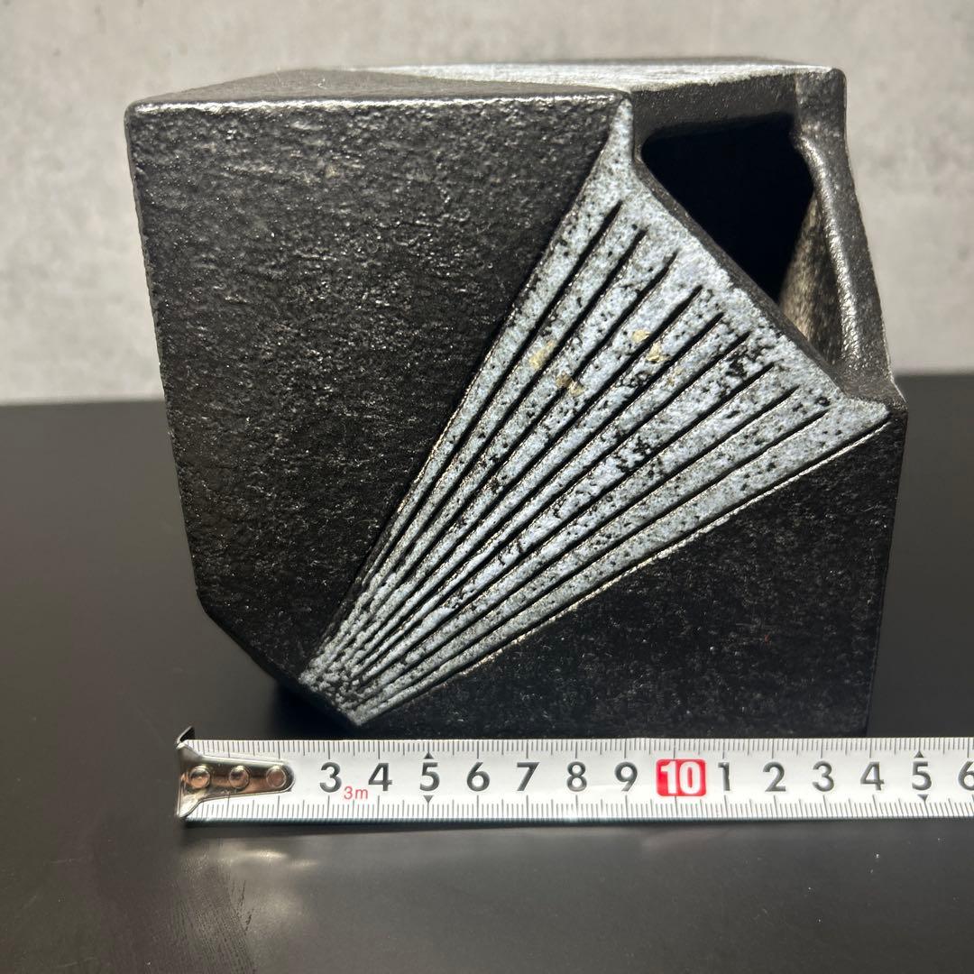 ミッドセンチュリー　東洋陶器TOTO花器花瓶セラミック　モダンヴィンテージ