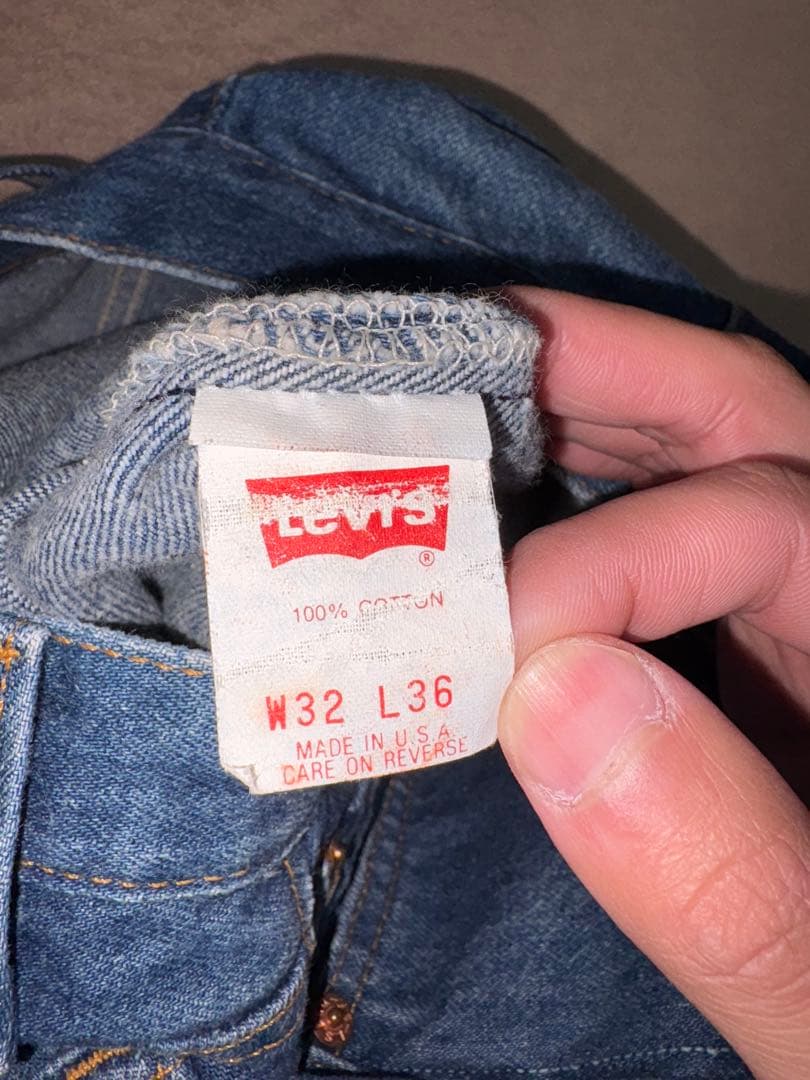90's USA製Levi's 501 デニム　W32