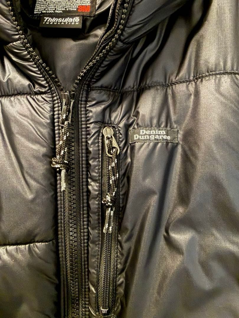 超美品DENIM DUNGAREE ダウンジャケット　デニム&ダンガリー 150