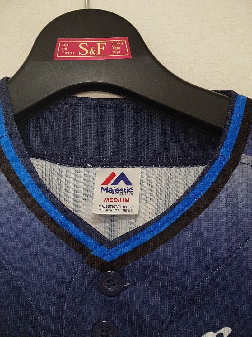 埼玉西武ライオンズ 若林楽人 ビジター ユニフォーム M サード プロ野球