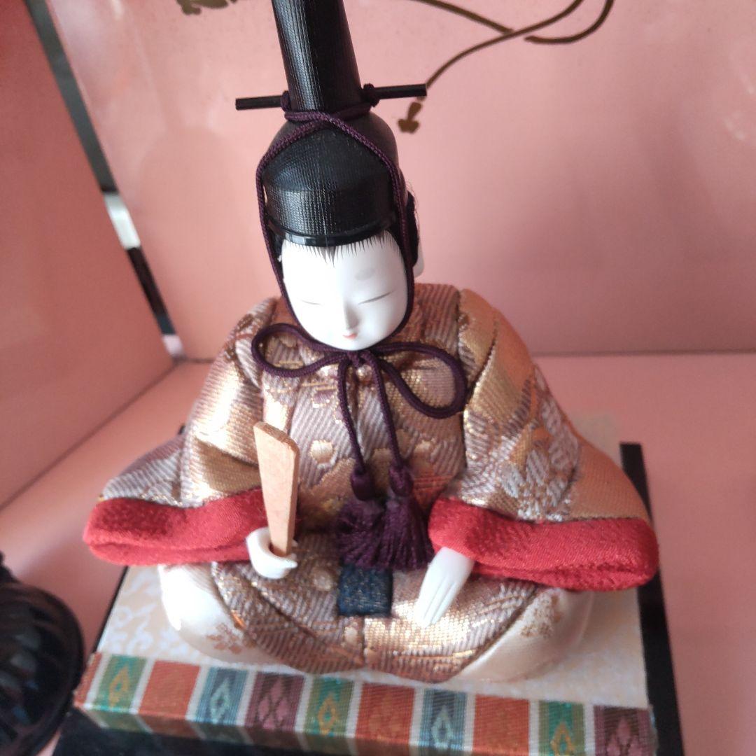 雛人形 お雛様 小さな三段飾り 15人飾り