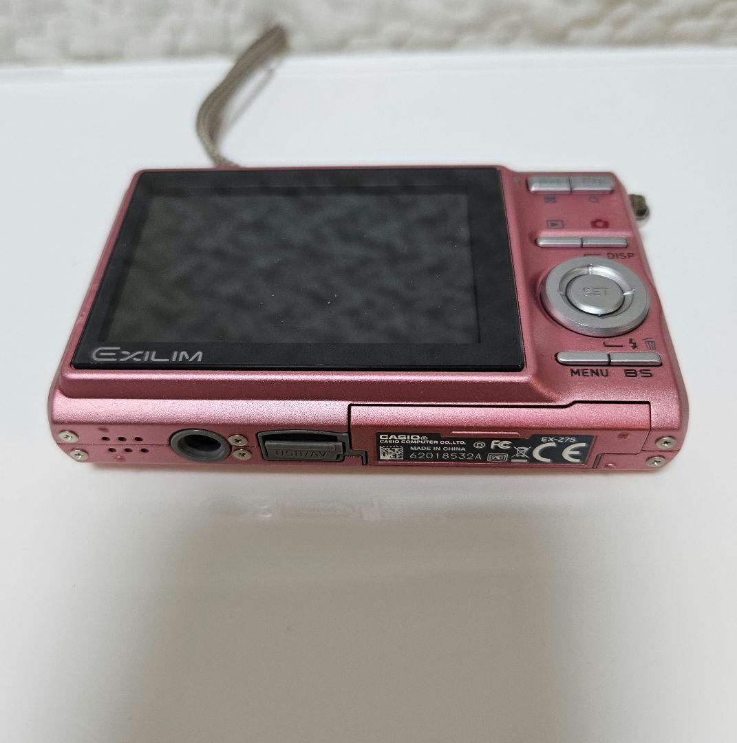 CASIO カメラ　エクシリム　EX-Z75 ピンク　コンデジ　動作品