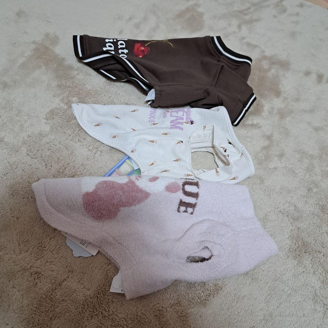 gelato pique 犬服 3点セット