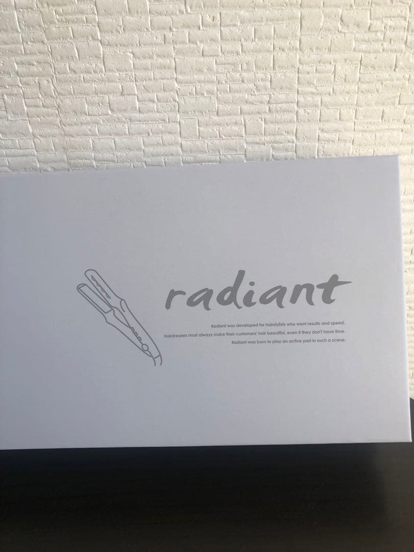 ラディアント 28mm ヘアアイロン ストレート プロ仕様