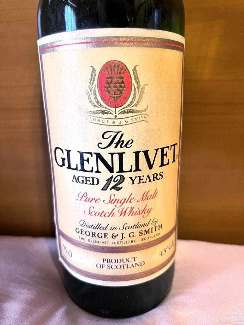(最終値下げ) Glenlivet 12年 グレンリベット ウイスキー