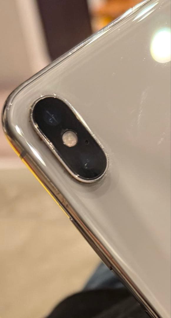 美品 iPhone X バッテリー74%