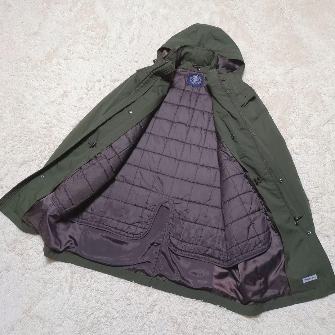 極美品！J.PRESS　ロングモッズコート　LLサイズ　ライナー付き　カーキ