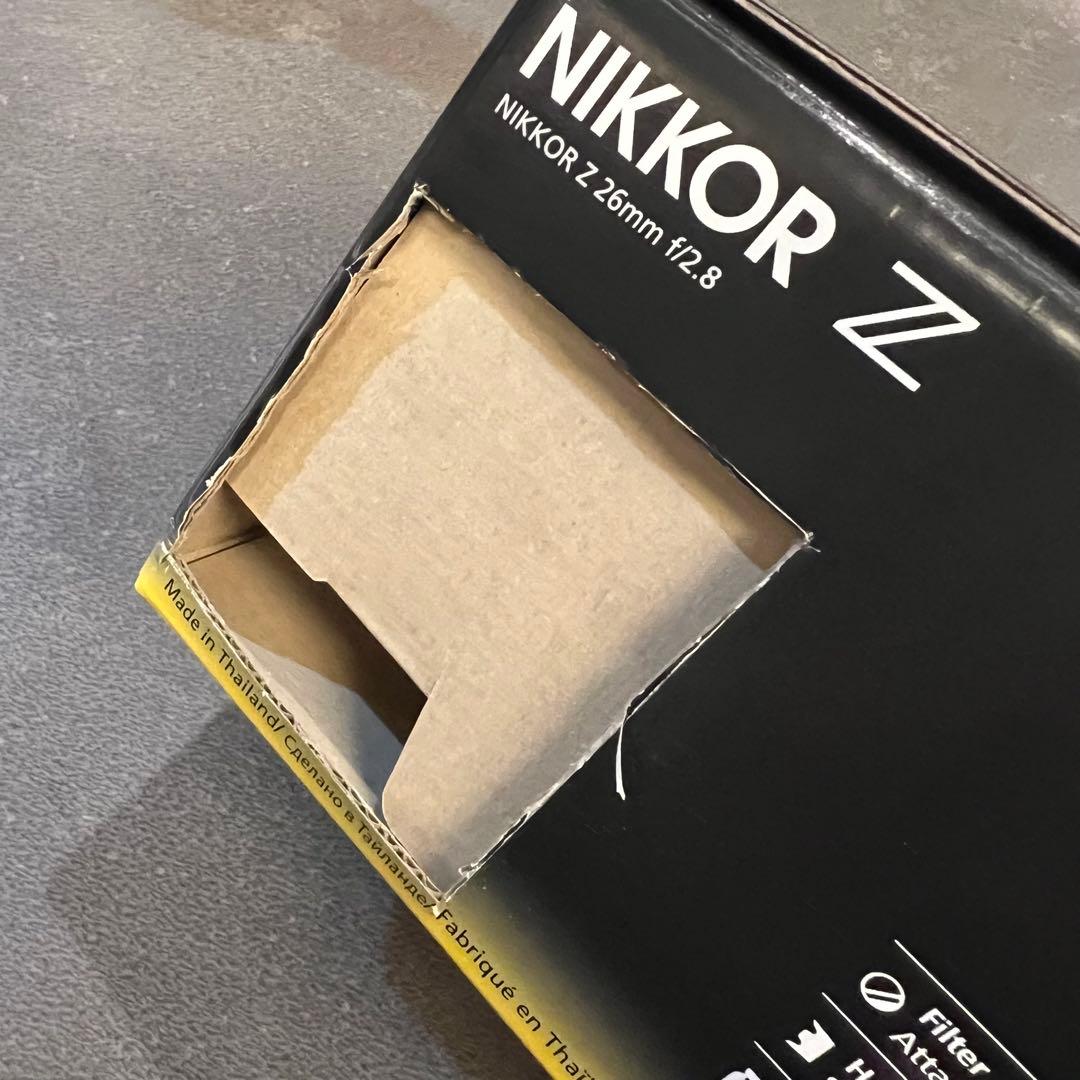 【おまけ付】Nikon NIKKOR Z26mm f2.8 ニコン 単焦点レンズ