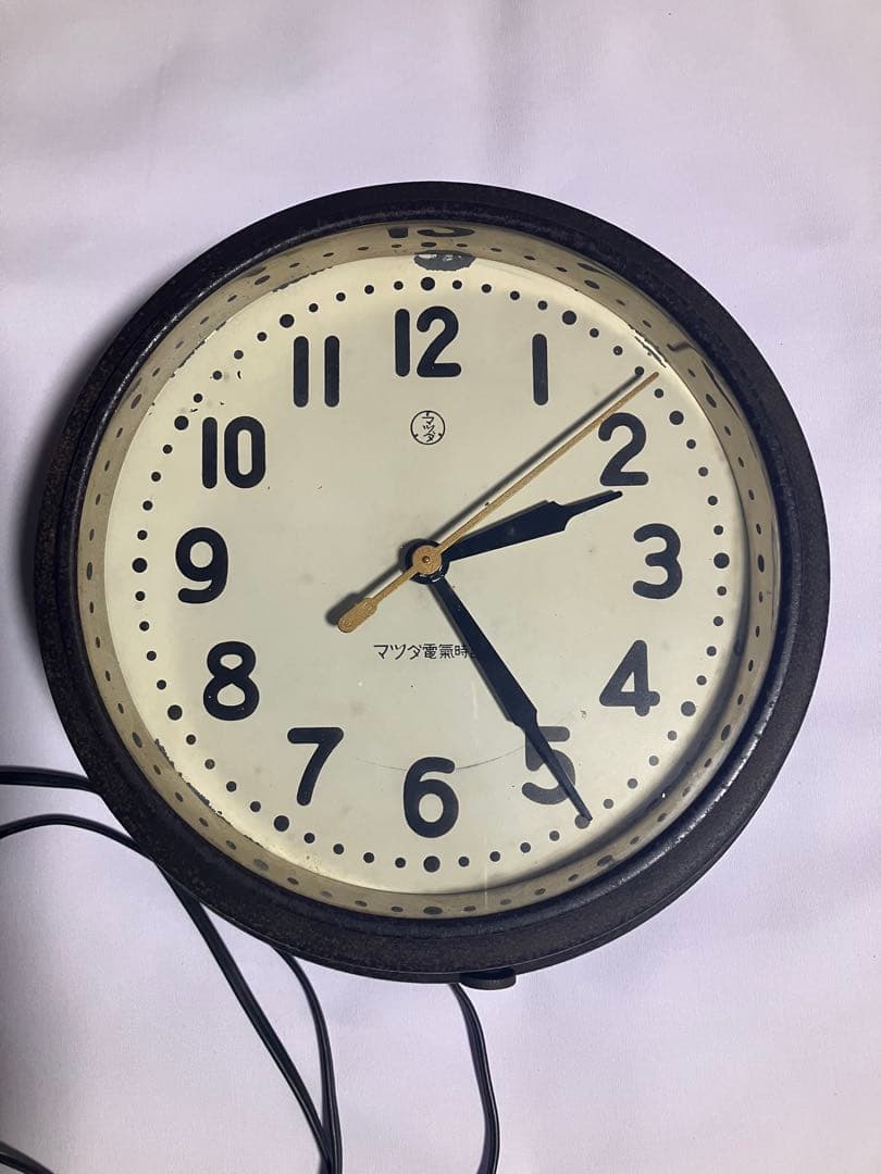 マツダ電気時計　羅針盤セット