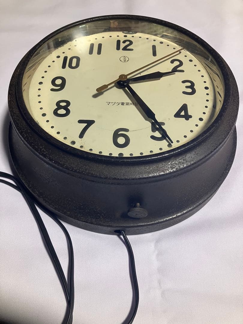 マツダ電気時計　羅針盤セット