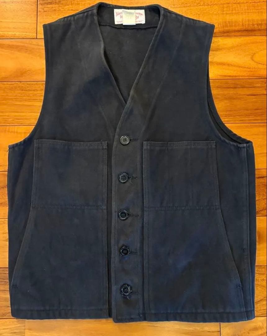 Filson モールスキン USA ベスト アメリカ製 ネイビー　サイズ36