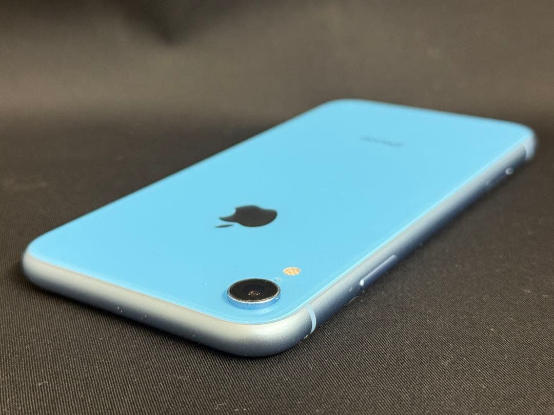 【美品】SIMフリー iPhone XR 64GB ブルー