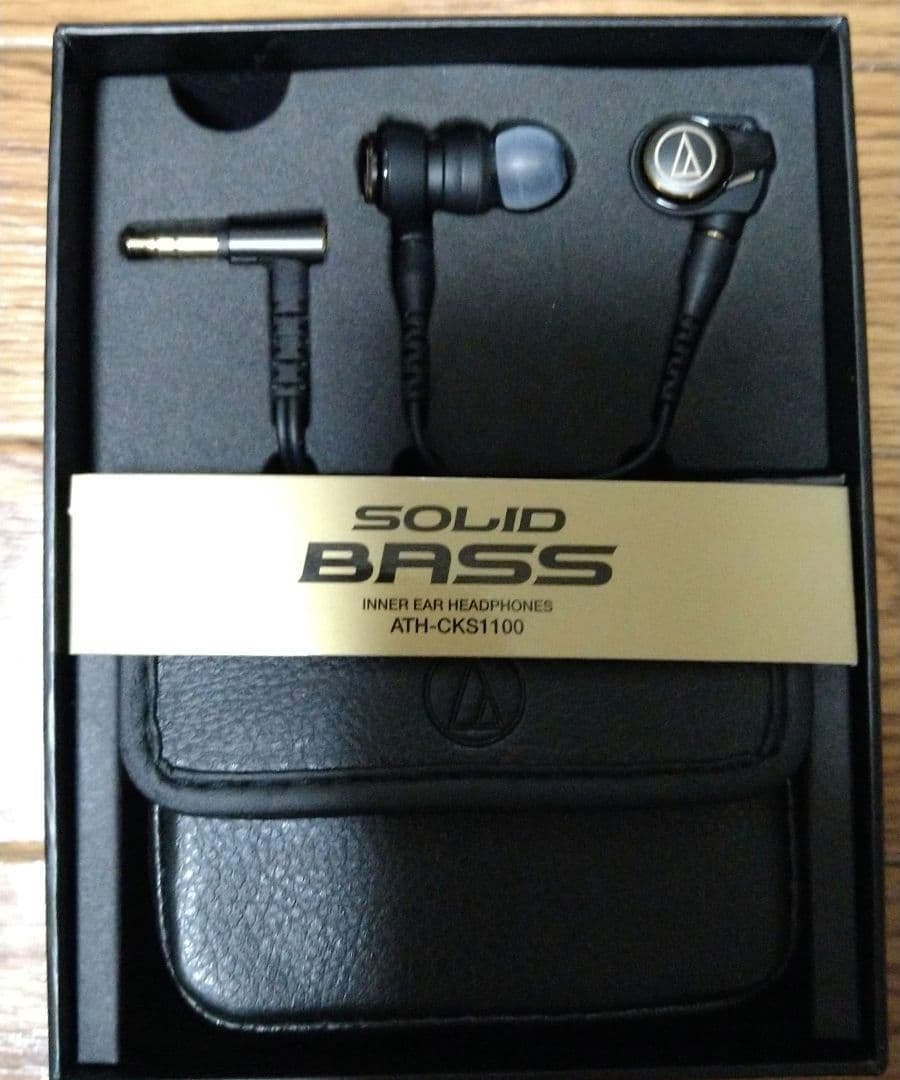 イヤホン SOLID BASS audio-technica ATH-CK
