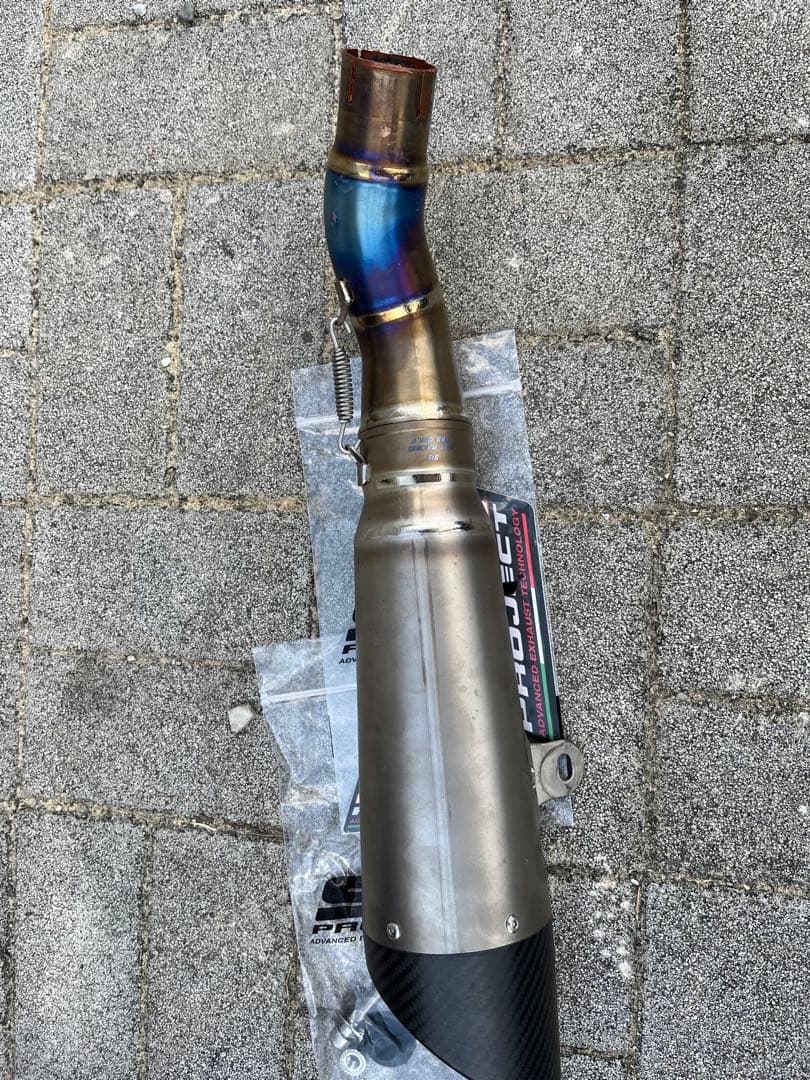 SC PROJECT S1マフラー　GSXS750用　サーキット専用