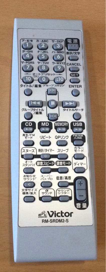 Victor CD・MDポータブルシステム　RD-M2　【ジャンク品】