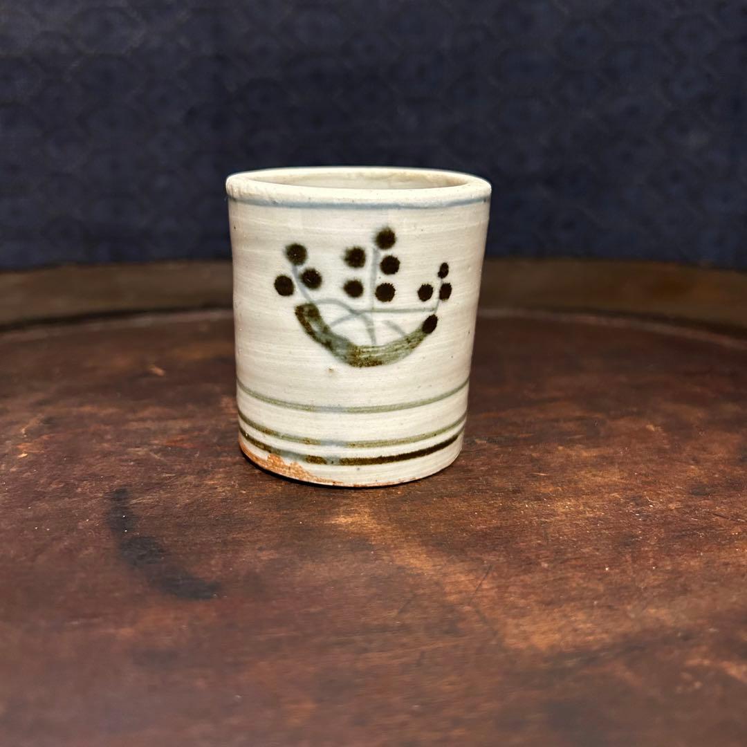 江戸前期　桐紋見立ぐい呑　本物保証