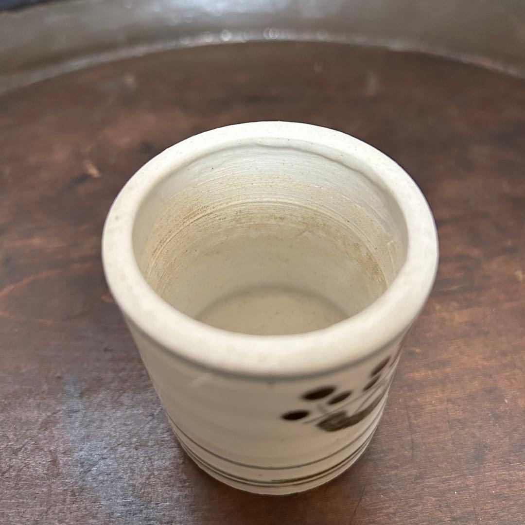 江戸前期　桐紋見立ぐい呑　本物保証