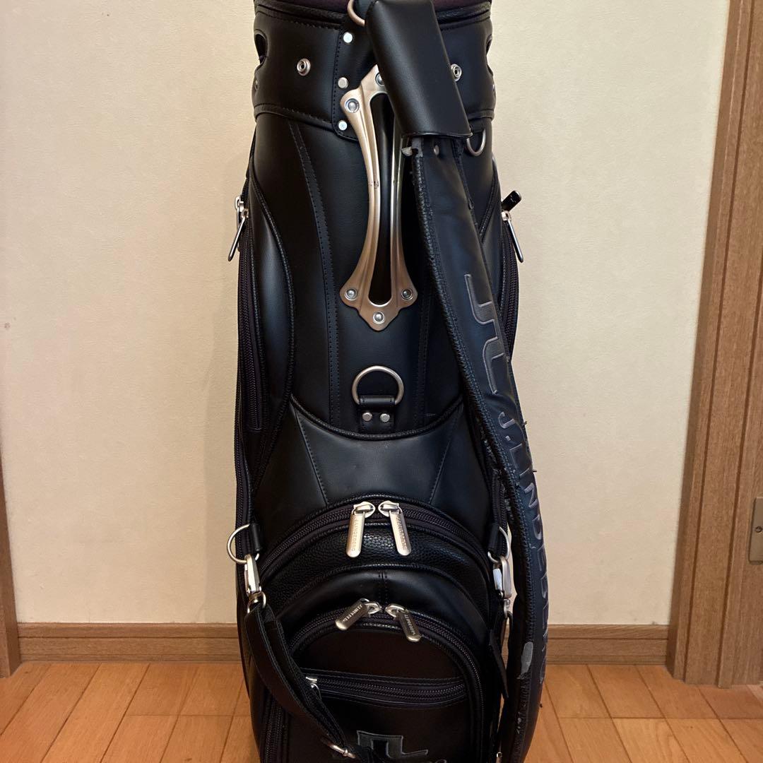 bay　J.LINDEBERG ブラックキャディバッグ
