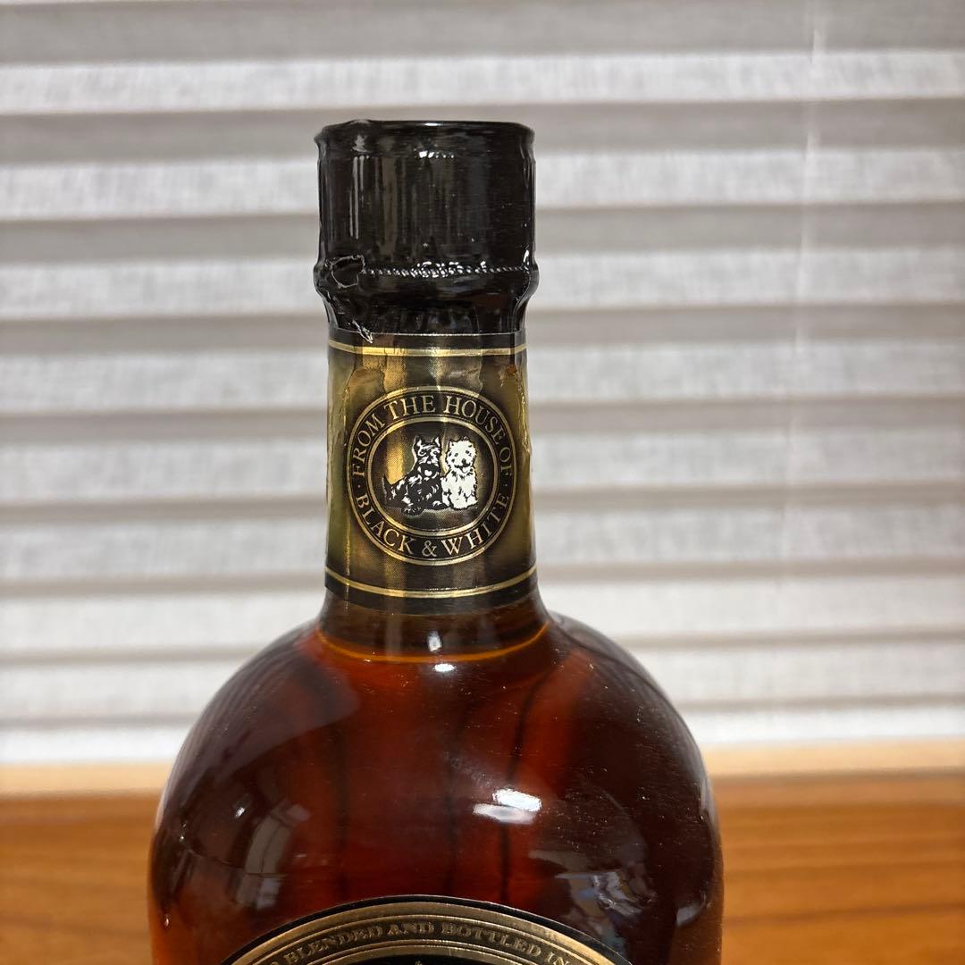 Black & White 12年 スコッチウイスキー 木箱入り