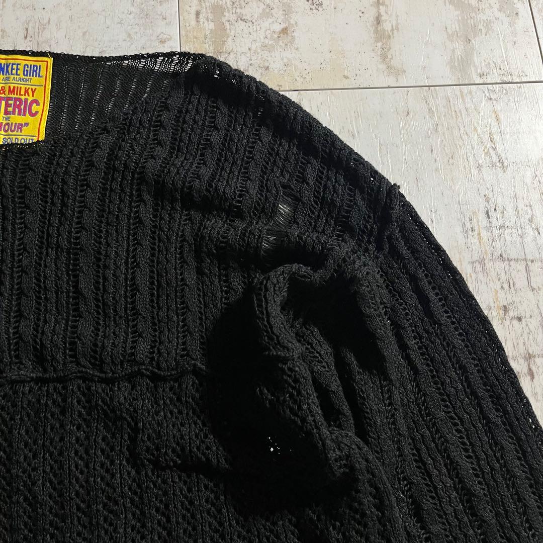 HYSTERIC GLAMOUR ヒステリックグラマー クラッシュ セーター