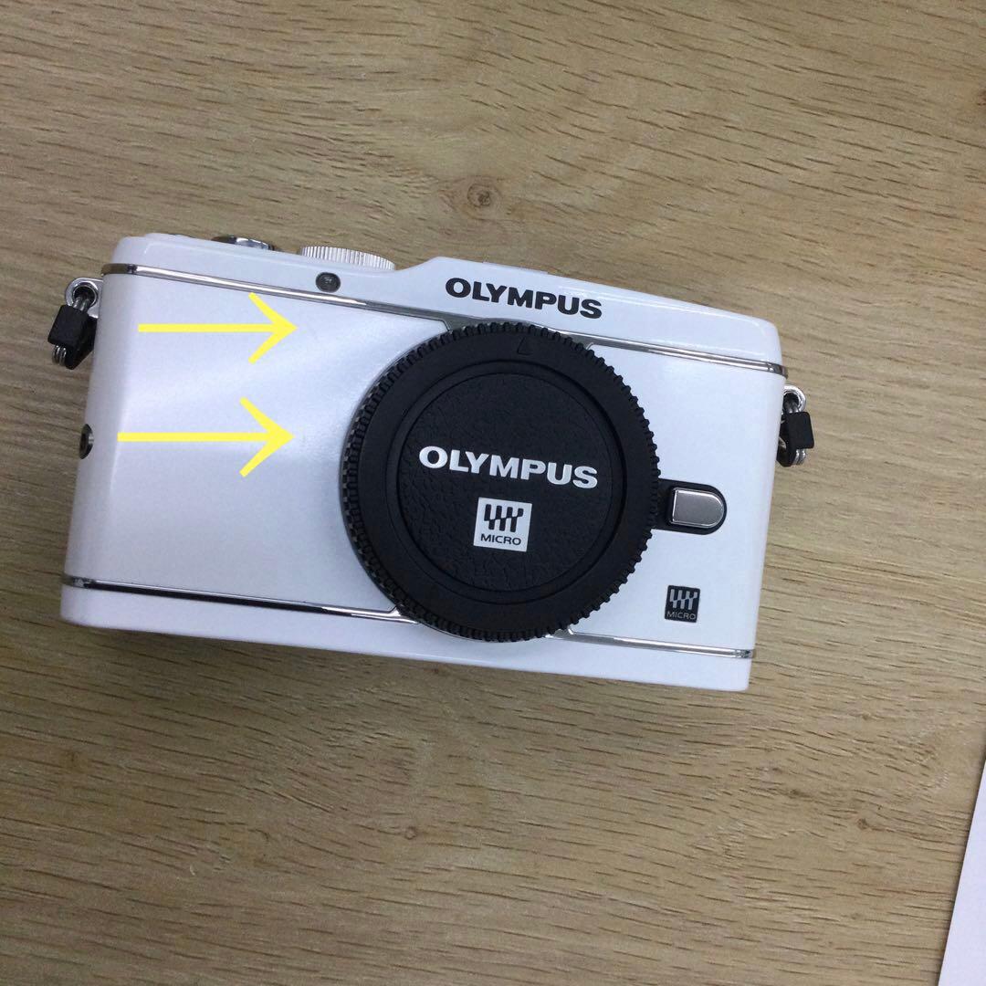 130/オリンパス　PEN E–P3 本体　ホワイト