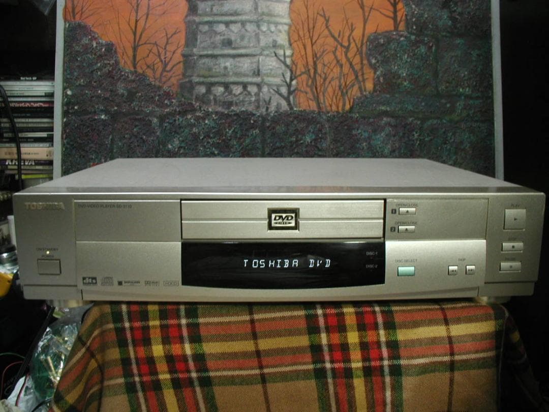 ★東芝 SD-3110. DVD/CD プレーヤー 。動作は良好です★