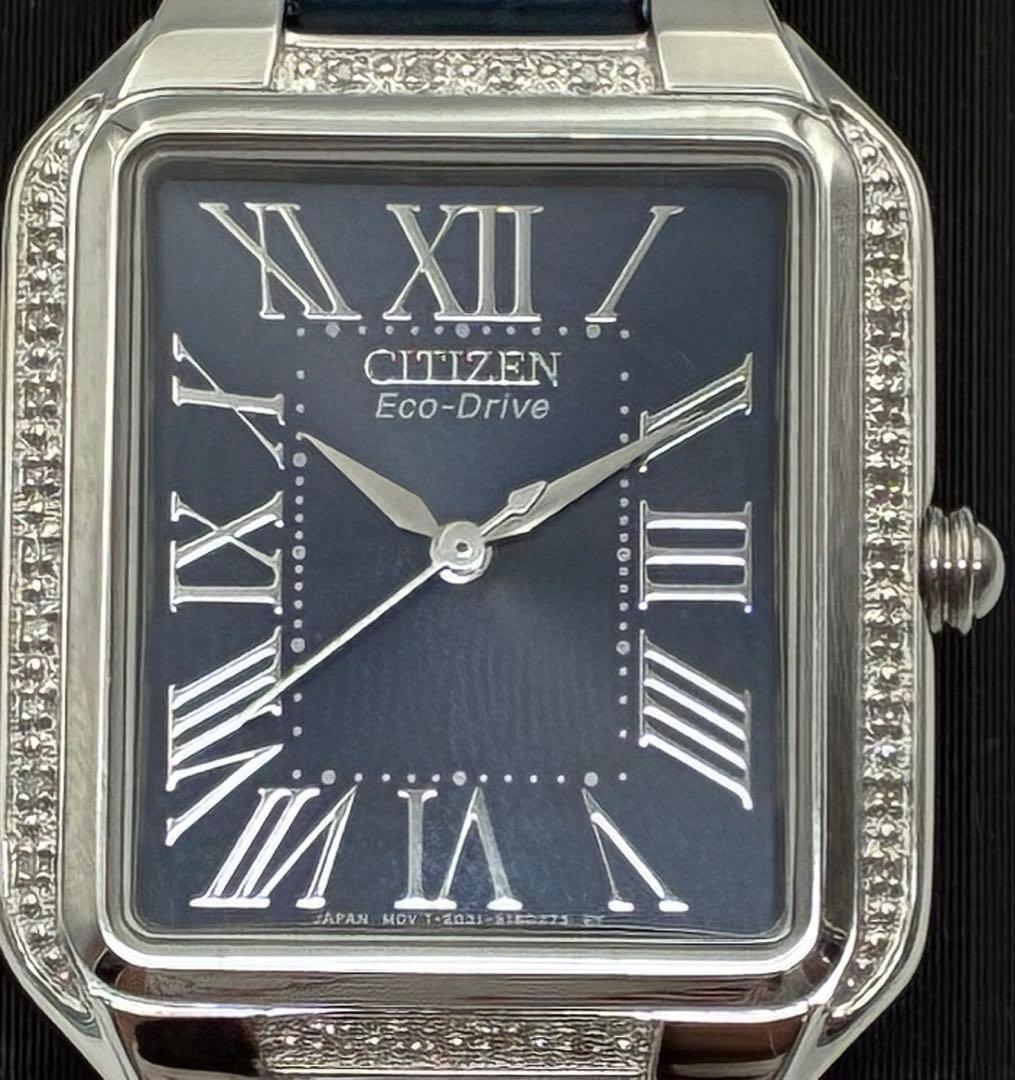 CITIZEN シチズン Eco-Drive エコドライブ スクエア型