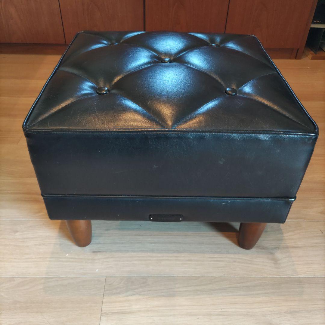 カリモク60 スツール オットマン 正方形