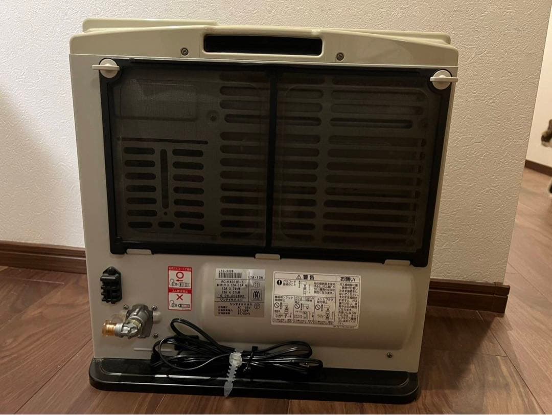 東京ガス ガスファンヒーター RR-4011-W