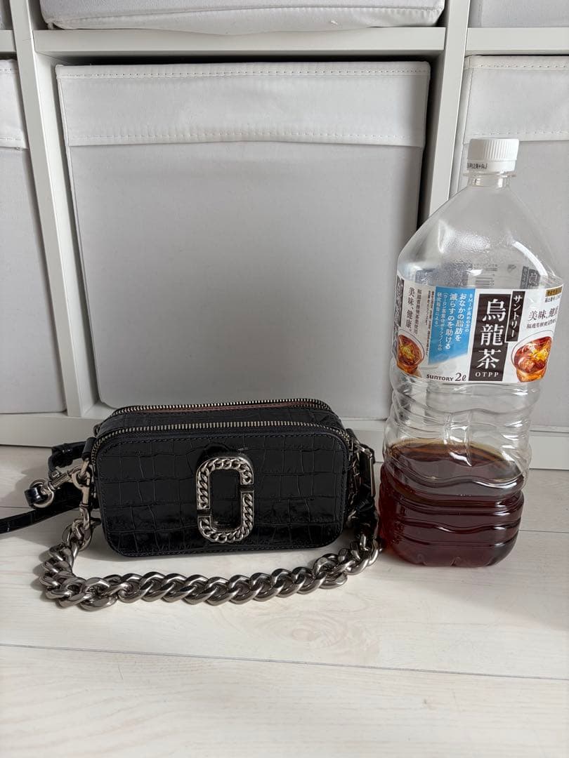 THE MARC JACOBS ブラックショルダーバッグ