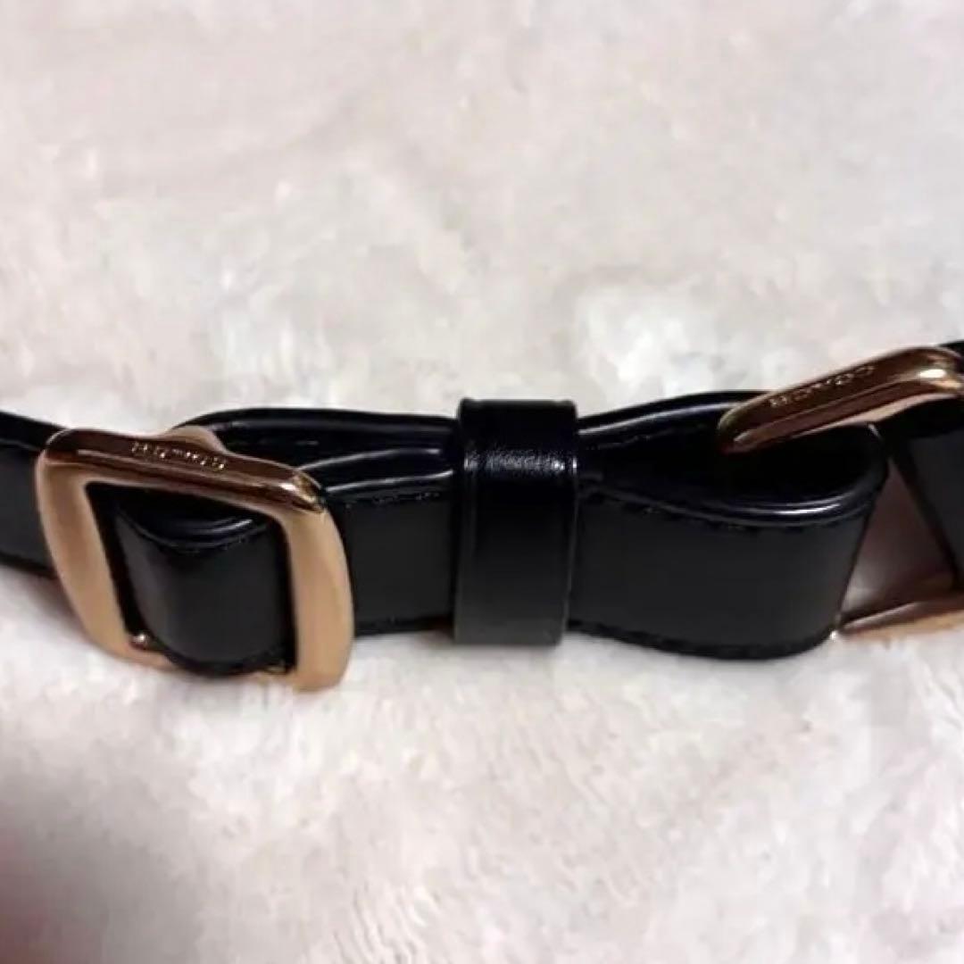 【極美品】COACH ボディバッグ ダークブラウン