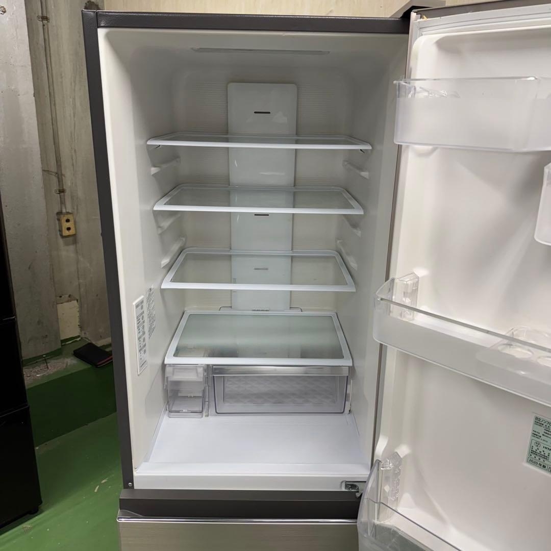 158 イチオシ！　冷蔵庫　大型　300L強　自動製氷機　右開き　美品　半年保証