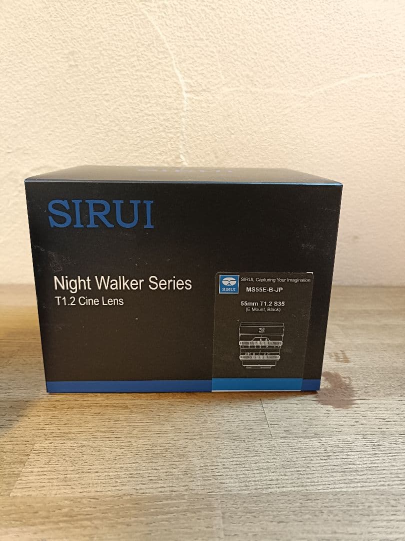 SIRUI Night Walker 55mm T1.2 Eマウント