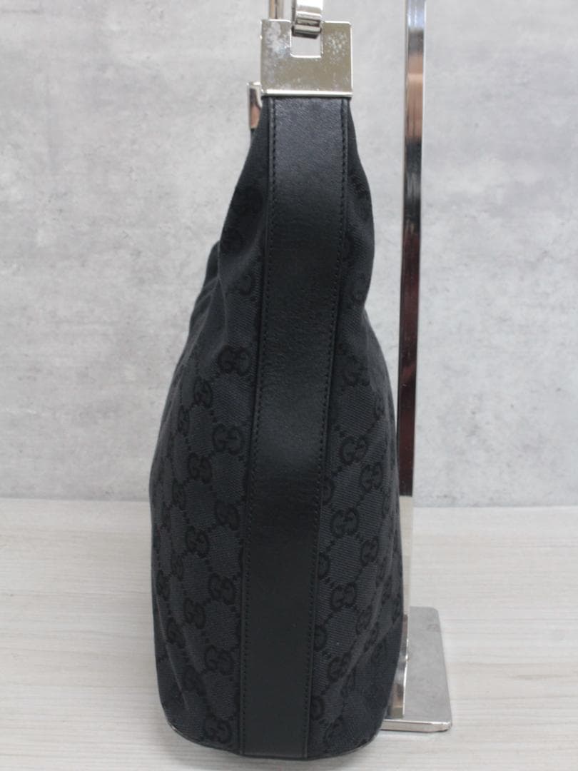 ▲GUCCI/グッチ ショルダーバッグ ワンショルダー GG柄 ブラック
